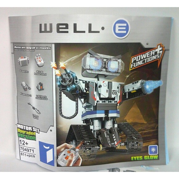Sembo Block Model 704971 Well-e Robot Power Functions 611+ Pieces - Picture 3 of 7